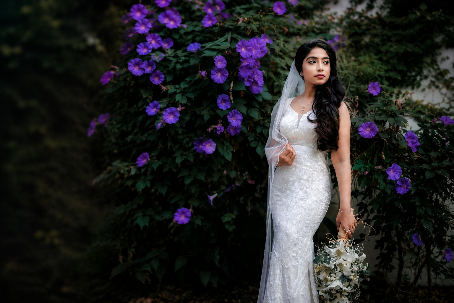 Mira Designs bride portrait