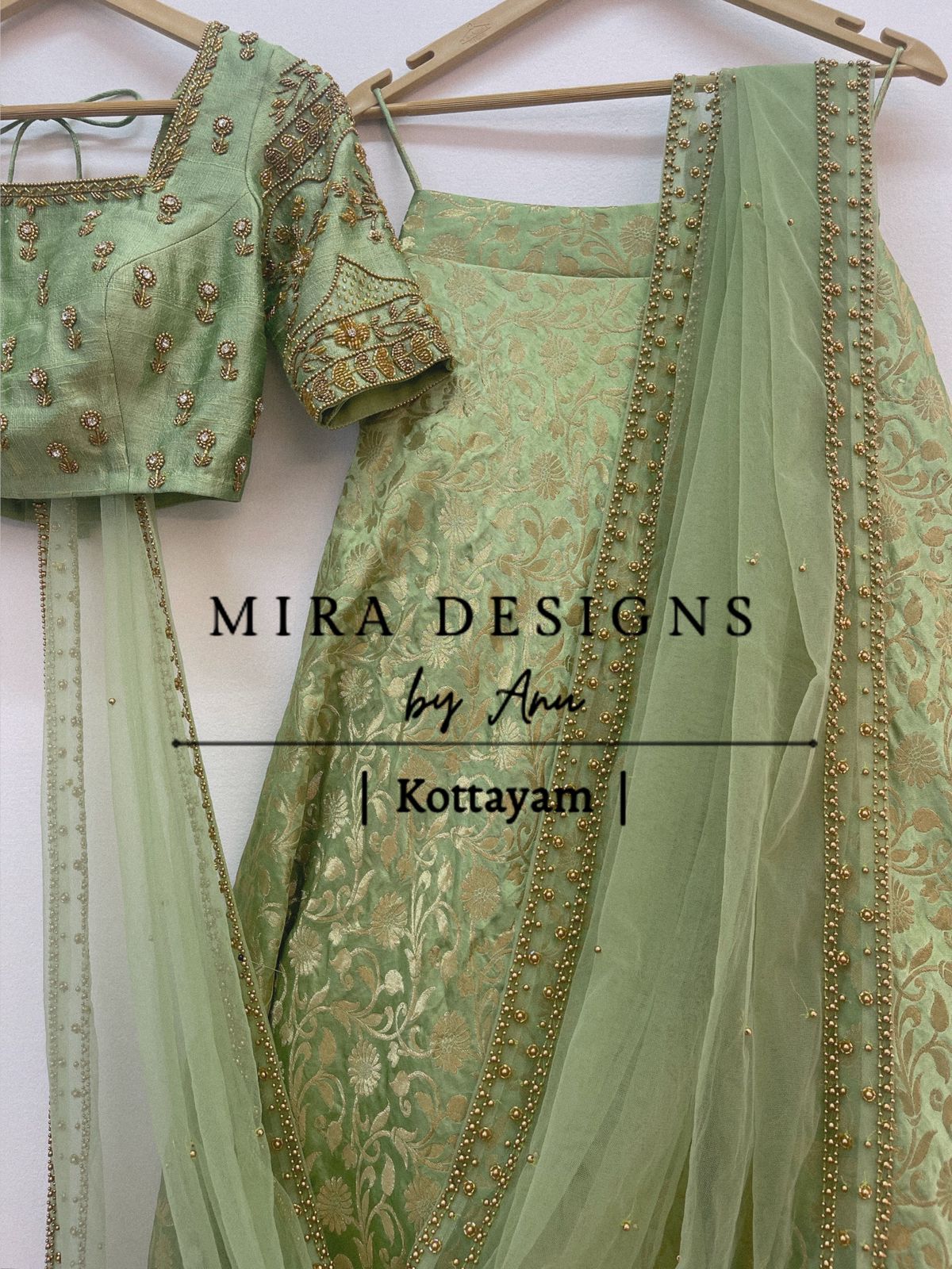 Sky Blue Lehenga